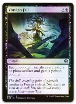 Vraska's Fall #116 (Foil) (NM) Phyrexia All Will Be One ONE Magic MTG - Image 1