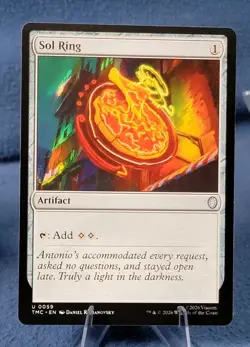 MTG Sol Ring (59/247) Teenage Mutant Ninja Turtles Eternal D 🔮 NM - Image 1