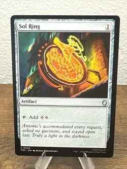 MTG Sol Ring #0059 Uncommon Commander: Teenage Mutant Ninja Turtles (TMC) - Image 1