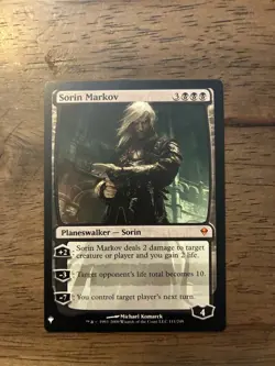 Wizards Magic Sorin Markov Planeswalker Regular - Image 1