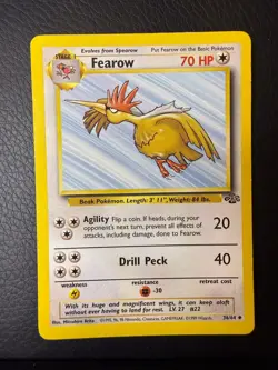 MP Unlimited Jungle Fearow 36/64 Uncommon Pokemon - Image 1