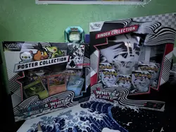 Pokemon Scarlet & Violet Black & White Flare Binder & Poster Collection - Image 1