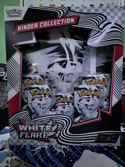 Pokemon Scarlet & Violet Black & White Flare Binder & Poster Collection - Image 2