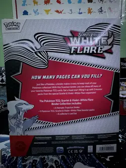 Pokemon Scarlet & Violet Black & White Flare Binder & Poster Collection - Image 3