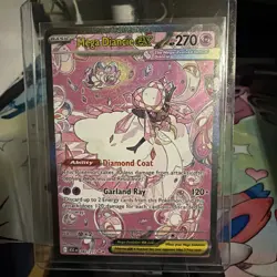 Pokemon Ascended Heros Mega Diancie Ex - SIR - 282/217 NM Pack Fresh - Image 1