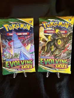 Pokemon TCG Evolving Skies Booster Packs - Image 1