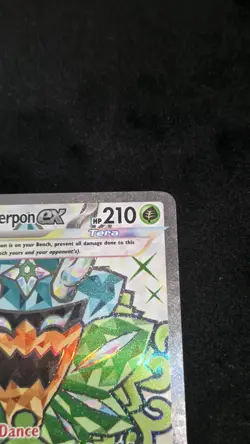 Pokemon TCG Teal Mask Ogerpon ex 190/167 Sv06 Ultra Rare Holo - Image 2