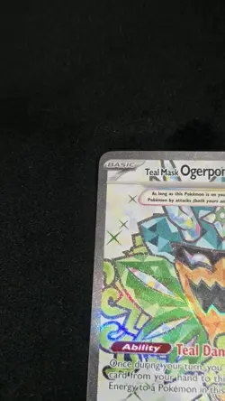 Pokemon TCG Teal Mask Ogerpon ex 190/167 Sv06 Ultra Rare Holo - Image 5