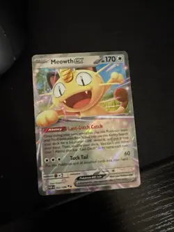 Pokemon Meowth EX Full Art Holo 062/088 170HP perfect order - Image 1