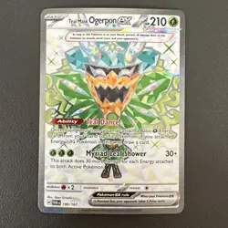 Teal Mask Ogerpon ex - 190/167 - Ultra Rare Pokemon SV06 Twilight Masquerade NM - Image 1