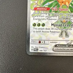 Teal Mask Ogerpon ex - 190/167 - Ultra Rare Pokemon SV06 Twilight Masquerade NM - Image 2