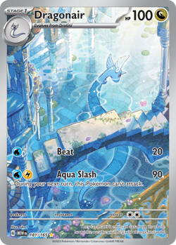Pokemon - Dragonair 181/165 151 - Holo Illustration Rare - NM - Image 4
