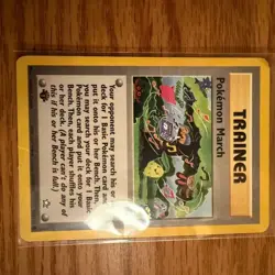 Pokemon March 102/111 1st Edition Neo Genesis Pokemon DMG - Image 1