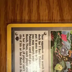 Pokemon March 102/111 1st Edition Neo Genesis Pokemon DMG - Image 5