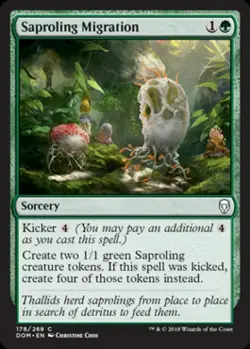Saproling Migration - Near Mint MTG Dominaria - Image 1