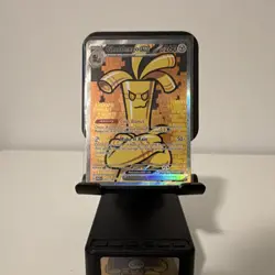 Pokemon Gholdengo ex 252/182 Paradox Rift Illustration Rare Full Art Holo 260 HP - Image 1