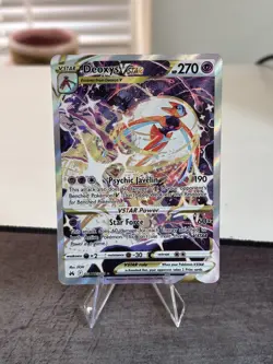 Pokemon TCG: Deoxys VSTAR Gg46/Gg70 Crown Zenith: Galarian Gallery Holo NM - Image 1