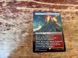 Mtg Mount Doom Borderless - Image 1