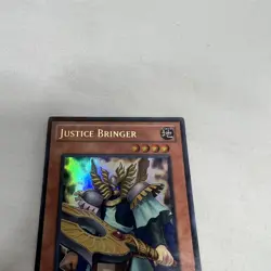 Yu-Gi-Oh! Justice Bringer 1st Edition (Ultra Rare) DP10-EN013 - PLAYED - Image 2