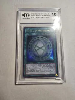 Yugi's World The Seal of Orichalcos LC03-EN001 BCCG 10 Mint Ultra Rare - Image 1