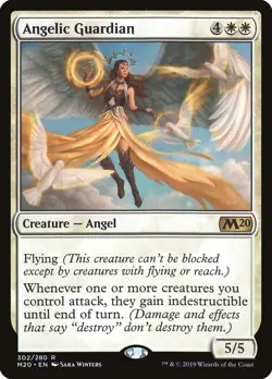 MTG Angelic Guardian ** Core Set 2020 ** English - Image 1