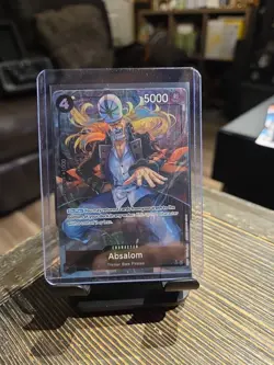 One Piece Absalom OP06-081 Wings of the captain Alt Art English Nm (A) - Image 1