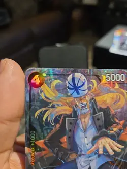 One Piece Absalom OP06-081 Wings of the captain Alt Art English Nm (A) - Image 4