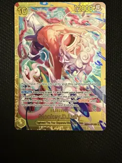 One Piece TCG GOLD SEC Monkey D Luffy Adventure On Kami’s Island EB04-061 OP15 - Image 1