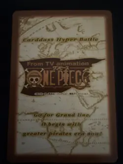 1999 One Piece Hyper Battle Bandai Carddass C04 Luffy - Image 2