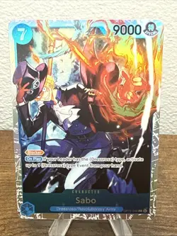Sabo OP15-046 SR One Piece TCG OP15 Foil English Adventure On Kami's Island - Image 1