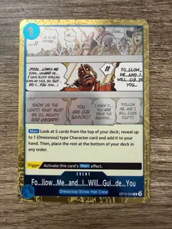 Fo...llow...Me...and...I...Will...Gui...de...You OP10-059 - One Piece TCG - Foil - Image 1