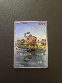 Pokemon TCG Cufant Shrouded Fable Illustration Rare Card 076/064 - Image 1