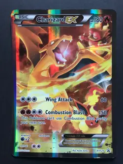 Charizard EX XY121 XY JUMBO Pokemon Card Oversized Generations PROMO PLAYED - Image 2