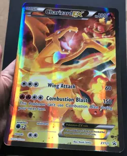 Charizard EX XY121 XY JUMBO Pokemon Card Oversized Generations PROMO PLAYED - Image 4