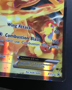 Charizard EX XY121 XY JUMBO Pokemon Card Oversized Generations PROMO PLAYED - Image 5