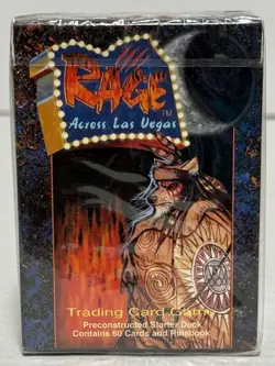 Rage Across Las Vegas Trading Card Game Galliards Starter Deck Factory Sealed OP - Image 1
