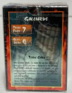 Rage Across Las Vegas Trading Card Game Galliards Starter Deck Factory Sealed OP - Image 2