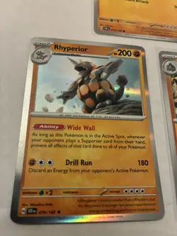 Lot of 7 Rhyhorn and Rhydon Pokemon Cards - Image 5