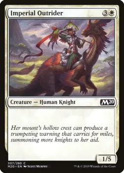 MTG Imperial Outrider ** Core Set 2020 ** English - Image 1