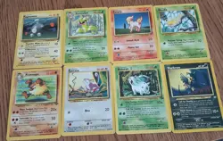 Vintage Pokemon card lot (16)-1999 WOTC Base/Jungle/ Rocket- Charmander VG to EX - Image 1