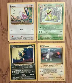 Vintage Pokemon card lot (16)-1999 WOTC Base/Jungle/ Rocket- Charmander VG to EX - Image 4