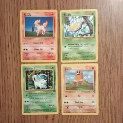 Vintage Pokemon card lot (16)-1999 WOTC Base/Jungle/ Rocket- Charmander VG to EX - Image 5