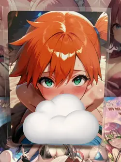 Matte Beautiful Waifu Handmade Card Goddess Story CCG Anime Double Sided - Image 2