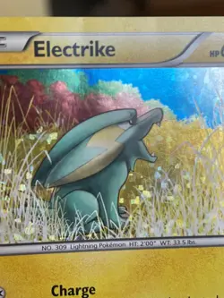 POKEMON ELECTRIKE 7/12 CONFETTI HOLOFOIL MCDONALDS PROMO MP CARD - Image 3