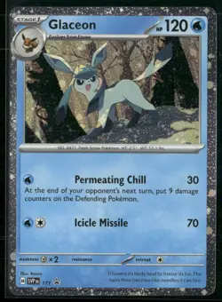 ✰ GLACEON 025/131 RARE MISCELLANEOUS CARDS & PRODUCTS POKEMON ✰ NM/M - Image 2
