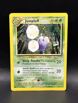 Jumpluff 7/111 Holo Rare Neo Genesis Pokemon Card - Image 1