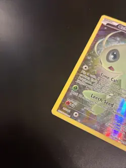 Pokemon TCG Mythical Celebi XY111 Full Art Black Star Holo Promo Card - Image 3