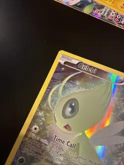 Pokemon TCG Mythical Celebi XY111 Full Art Black Star Holo Promo Card - Image 4