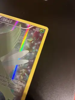 Pokemon TCG Mythical Celebi XY111 Full Art Black Star Holo Promo Card - Image 5