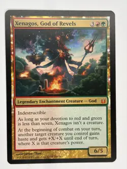 Magic the Gathering – Born of the Gods – Xenagos, God of Revels 156 - Commander - Image 1